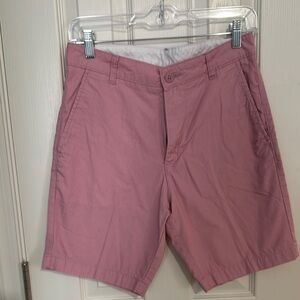 Divided Pink Flat Front Shorts for Casual Wear